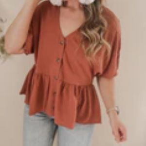 Peplum Blouse